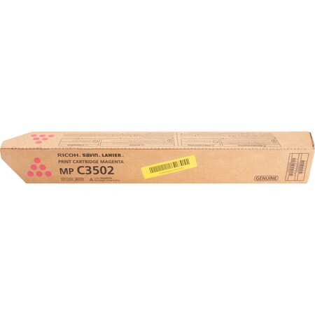 Ricoh Ricoh Magenta Toner Cartridge For Use In Aficio Mpc3002 Mpc3502 841737